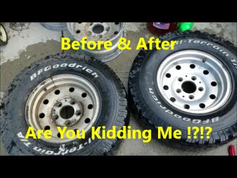 How to Clean Polished Aluminum Wheels