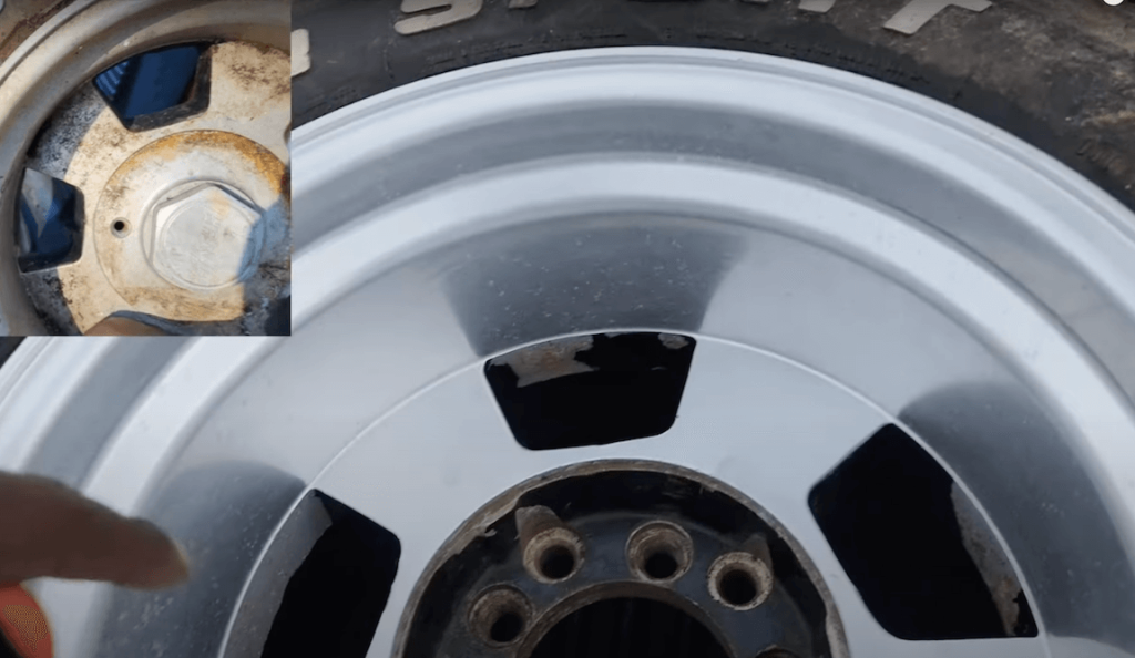 how to clean polished aluminum wheels