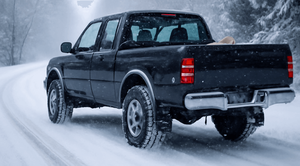 drive in snow with 2WD