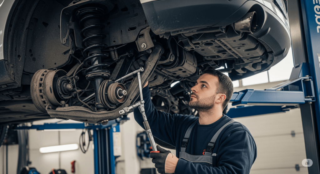Fix Suspension in Car