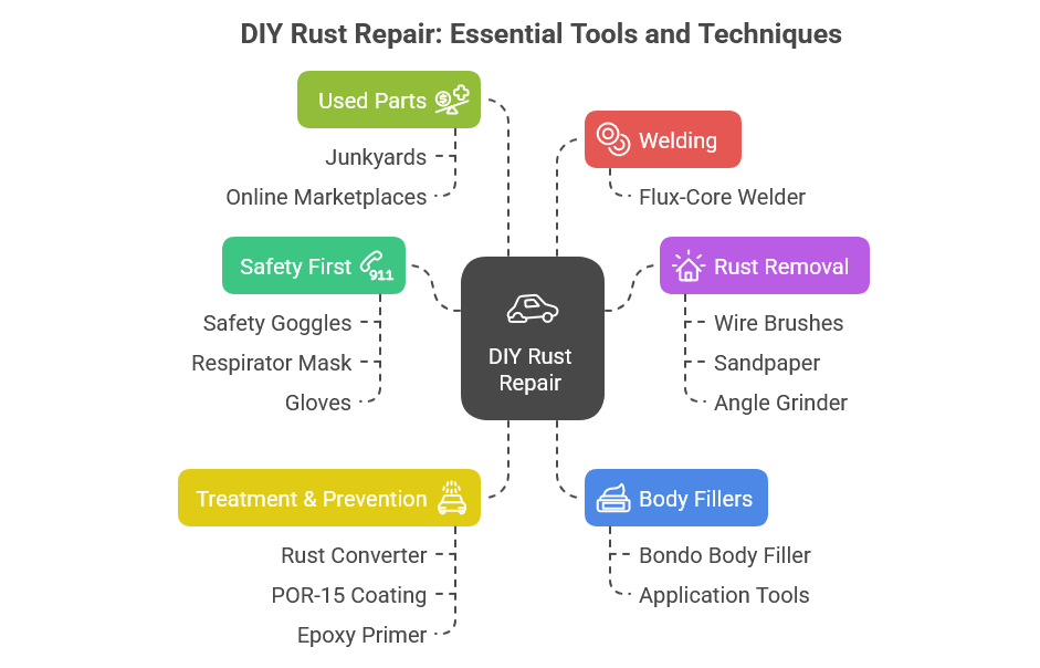 Essential Tools for Budget-Friendly Rust Repair