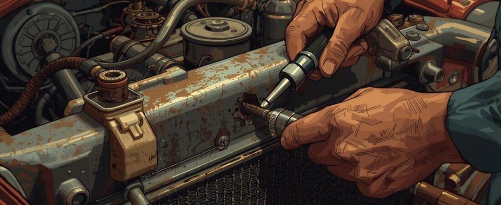 How to Repair a Classic Car Radiator