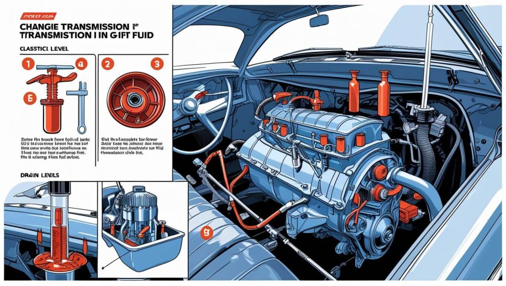 When to Change Transmission Fluid in a Vintage Car