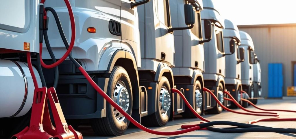 how to jump start a semi truck