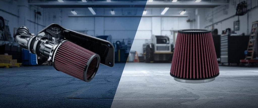 Cold Air Intake Kit vs Cold Air Intake Filter Details Comparison