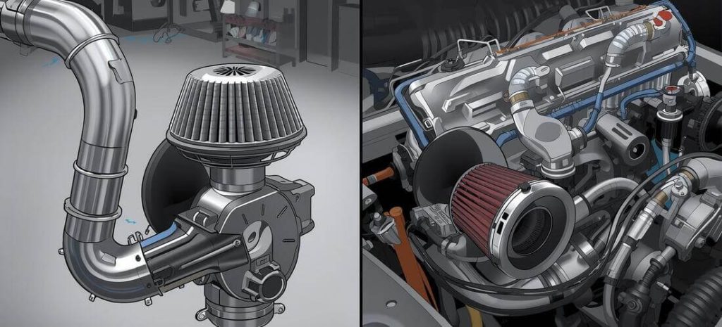 Cold Air Intake vs Short Ram Intake Details Comparison