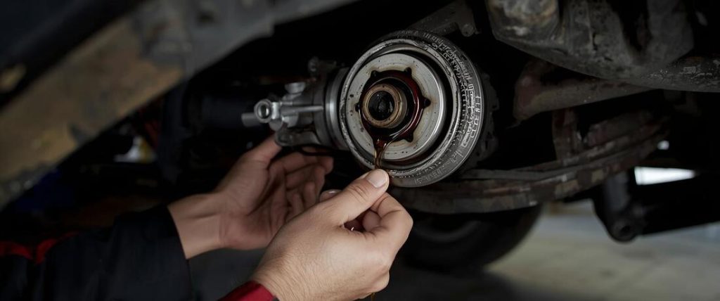 is an axle seal leak dangerous