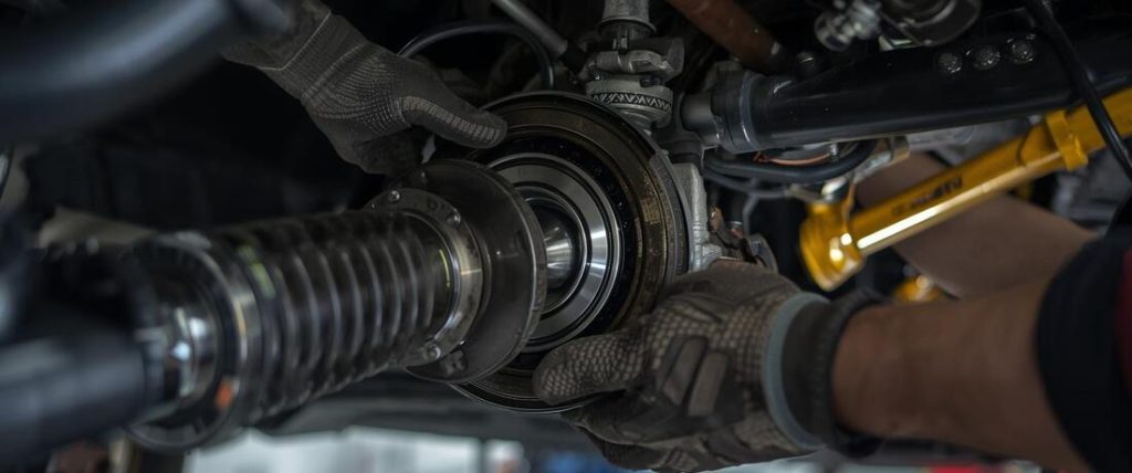 driveshaft center support bearing replacement