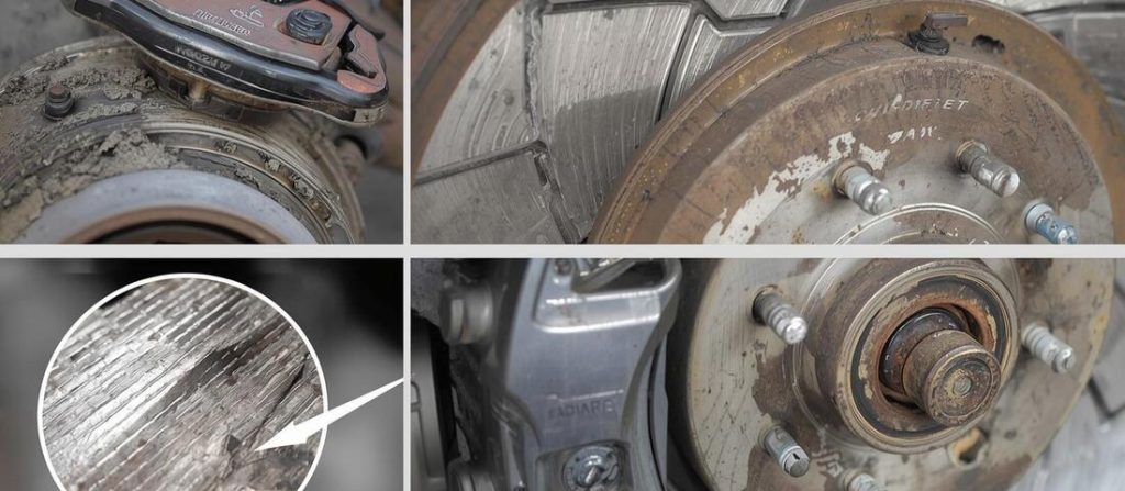 If a brake rotor is bad