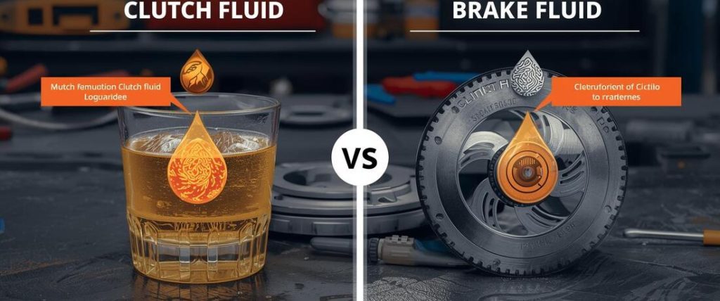 clutch fluid vs brake fluid