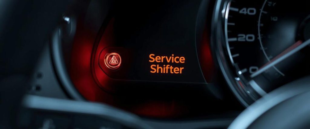 Service Shifter Warning Light On