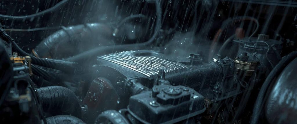 Engine Misfire When Raining