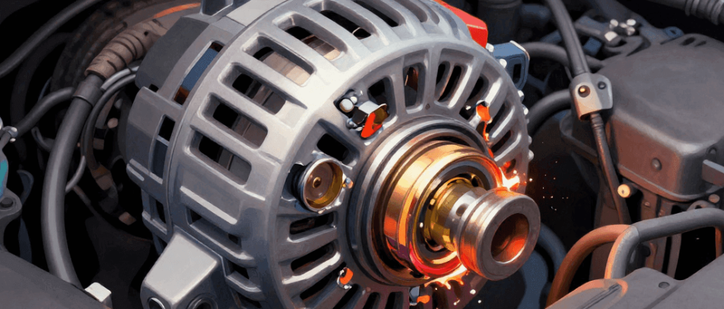 Blown Alternator Fuse Symptom