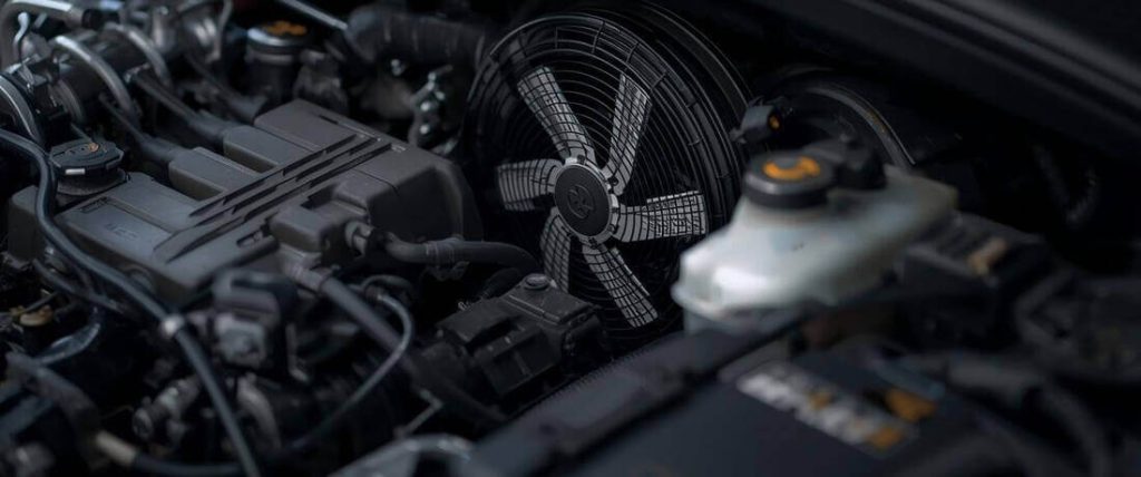 radiator fan not turning on with AC