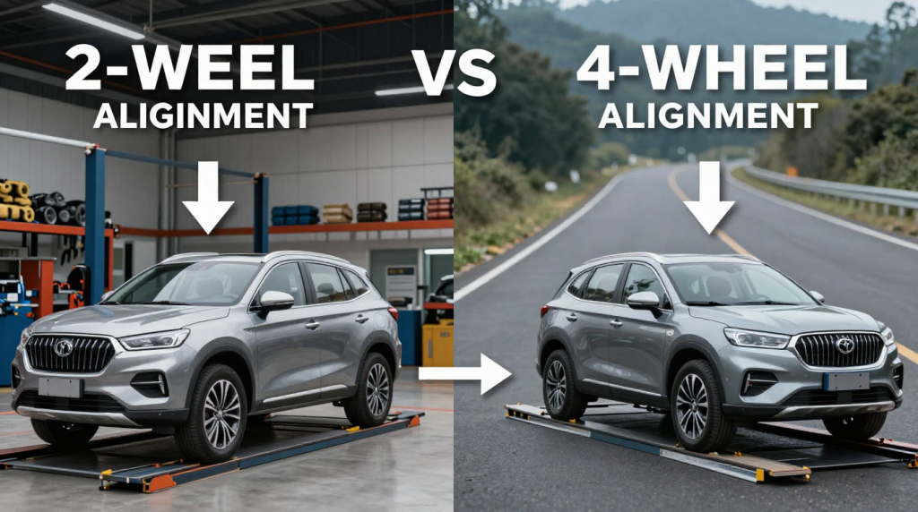 2-Wheel vs 4-Wheel Alignment