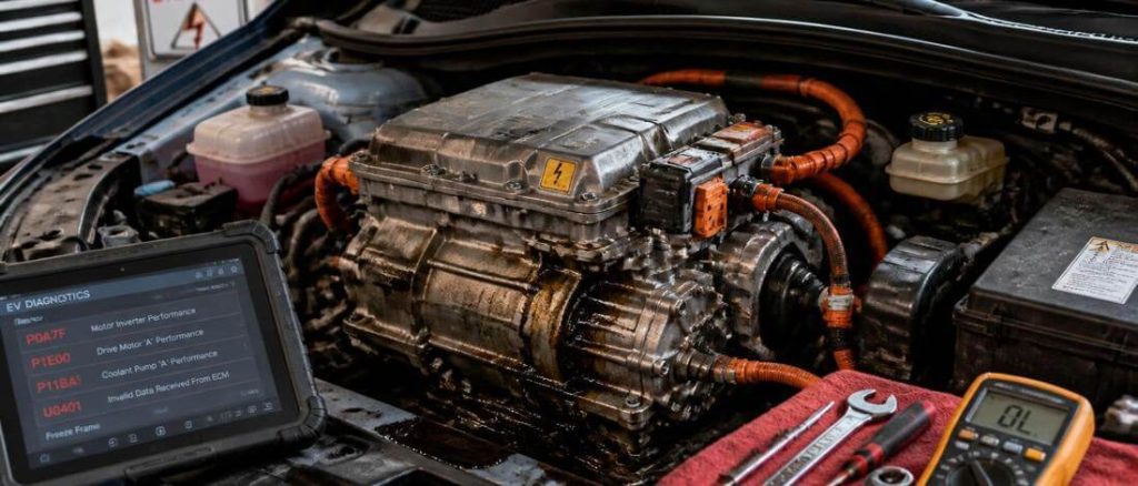 EV Motor Problems Symptoms