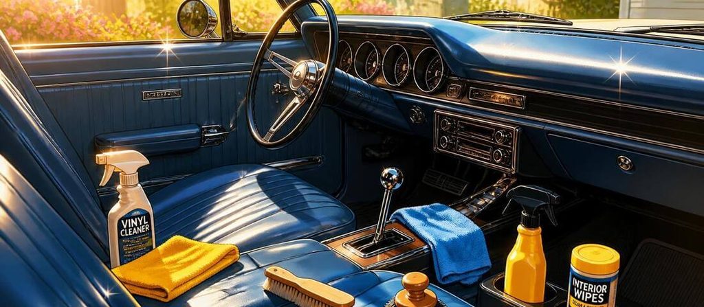How to Clean Dirty Vinyl Car Interior