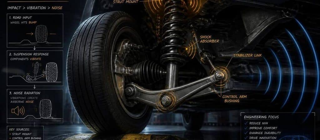 Suspension Noise Over Bumps
