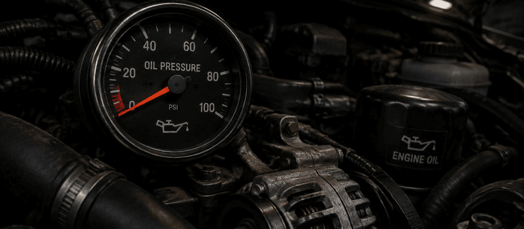 engine oil pressure symptoms
