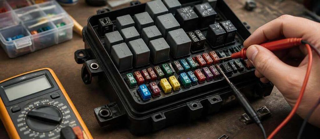 how to test car fuses and relays